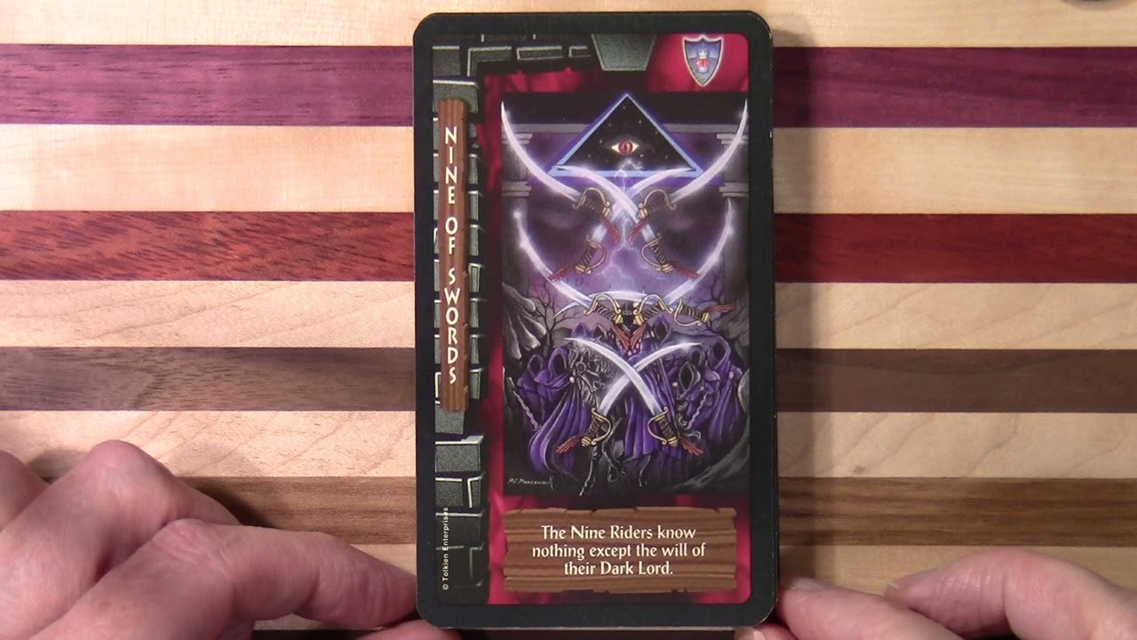 Flip Through of The Lord Of The Rings Tarot Deck & Card Game