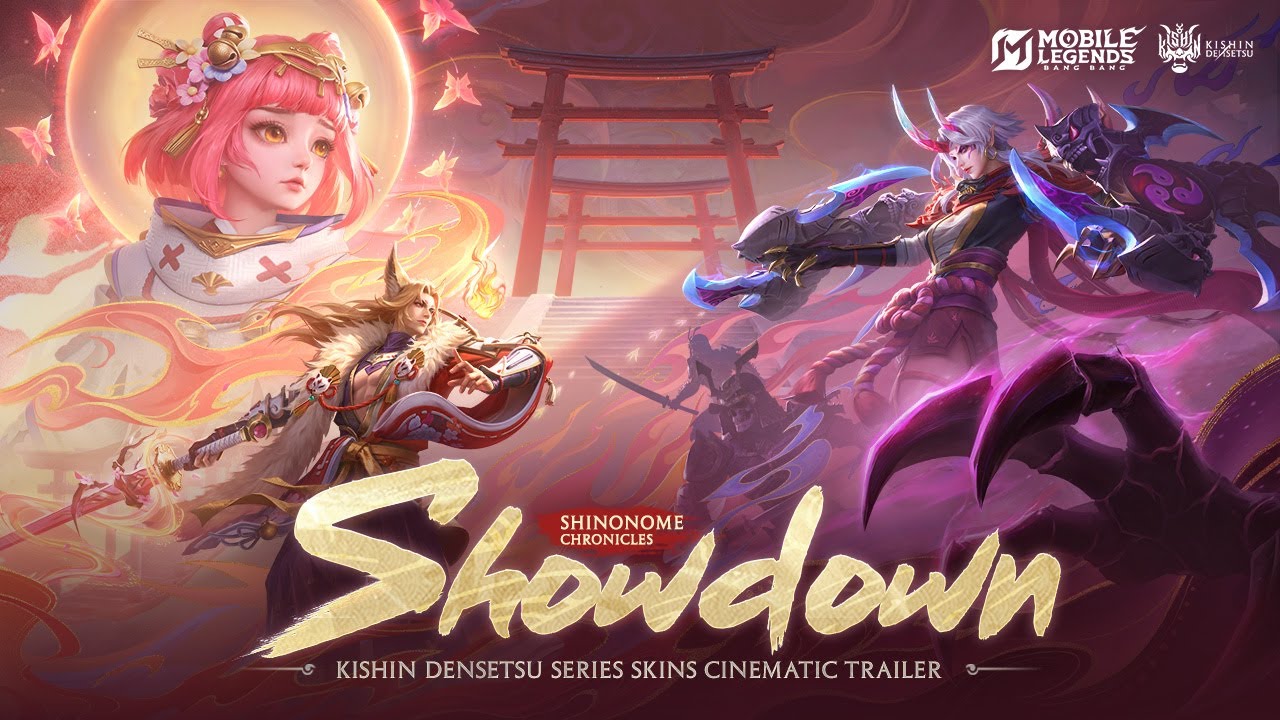 Shinonome Chronicles: Showdown | Kishin Densetsu | Кинематографический трейлер | Mobile Legends: ...