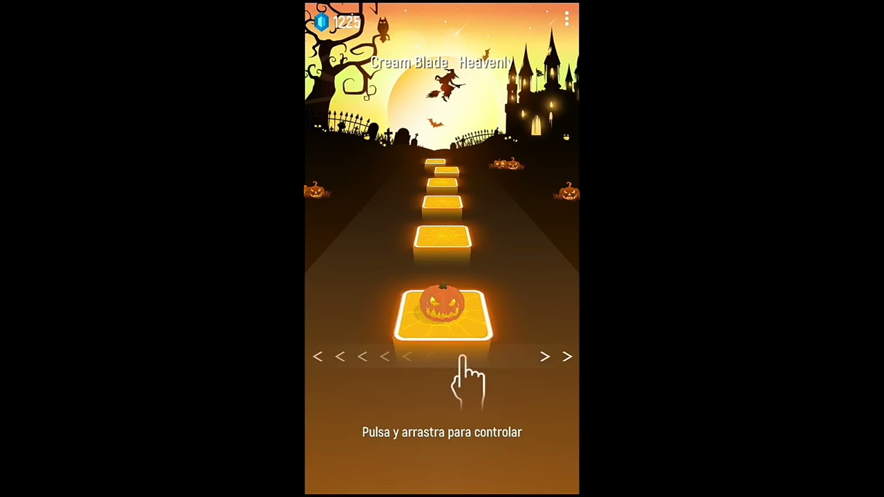 Cream Blade - Heavenly(No copyright m&uacute;sic) Tiles Hop Gameplay