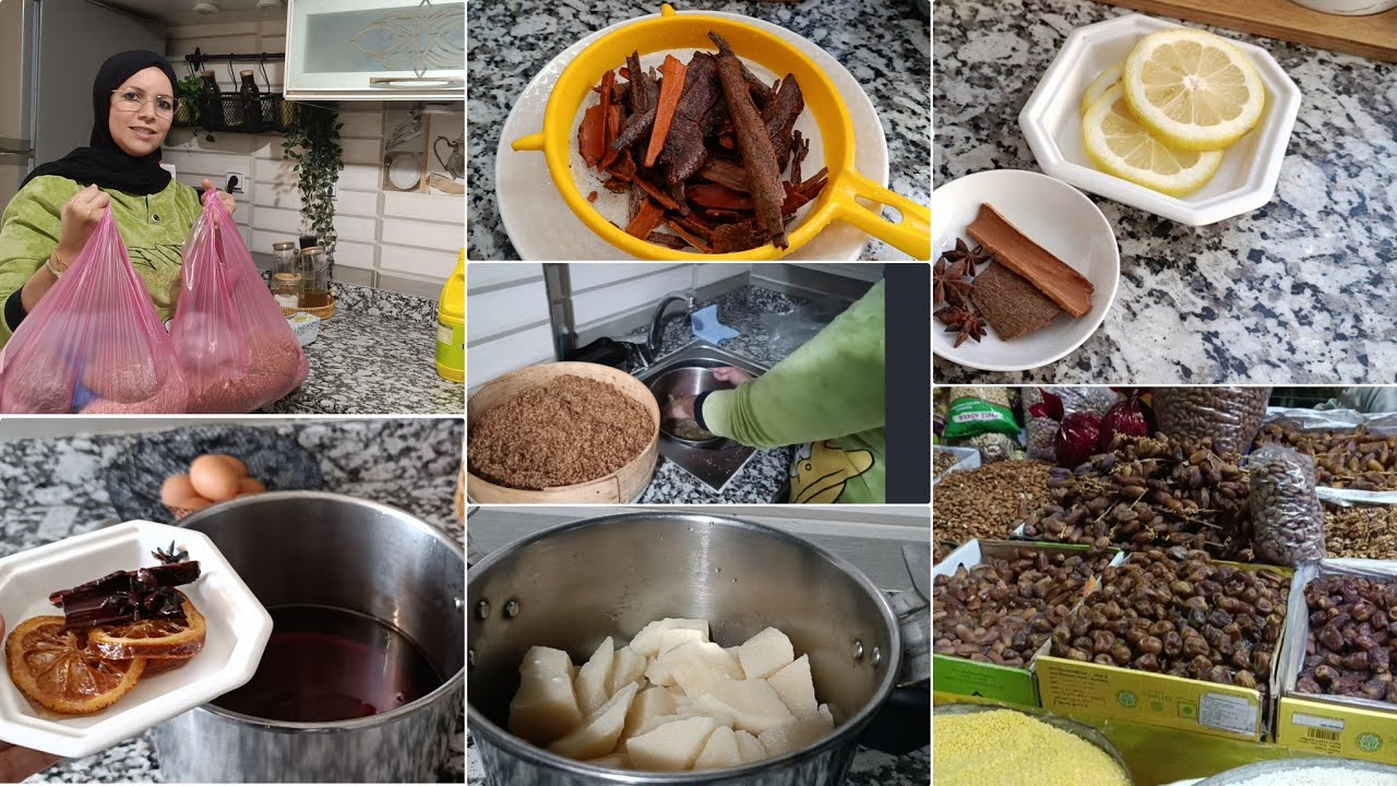 بديت معاكم تحضيرات رمضان وشاركت معاكم التقدية بالاثمنة👌أسهل طريقة للتنظيف جنجلان وتوجدي بيها للعسل