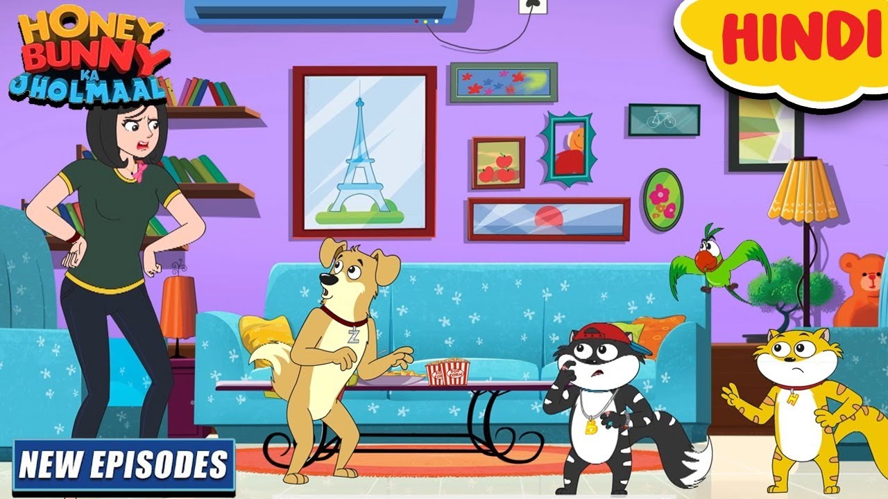 घर में टीवी लॉकडाउन | Honey Bunny ka Jholmaal | New Episodes | YO Kids Masti | S23