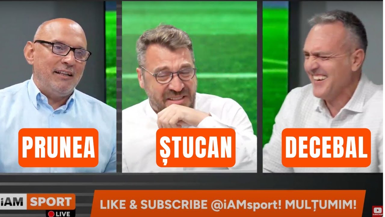 iAMsport LIVE - 9 Mai | FCSB, la două puncte de titlu. Comentăm cu Prunea și Decebal
