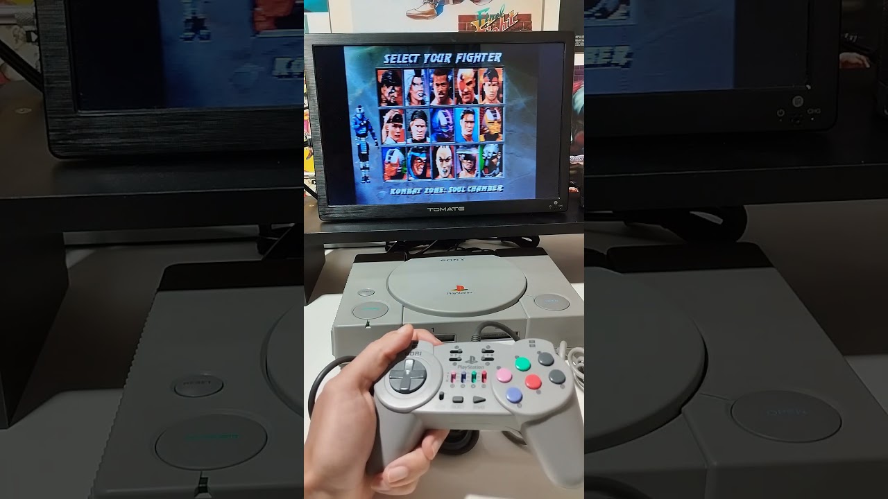 TRUQUE R&Aacute;PIDO EM MORTAL KOMBAT 3 DE PS1 #videogames #retrogaming #retrogamer