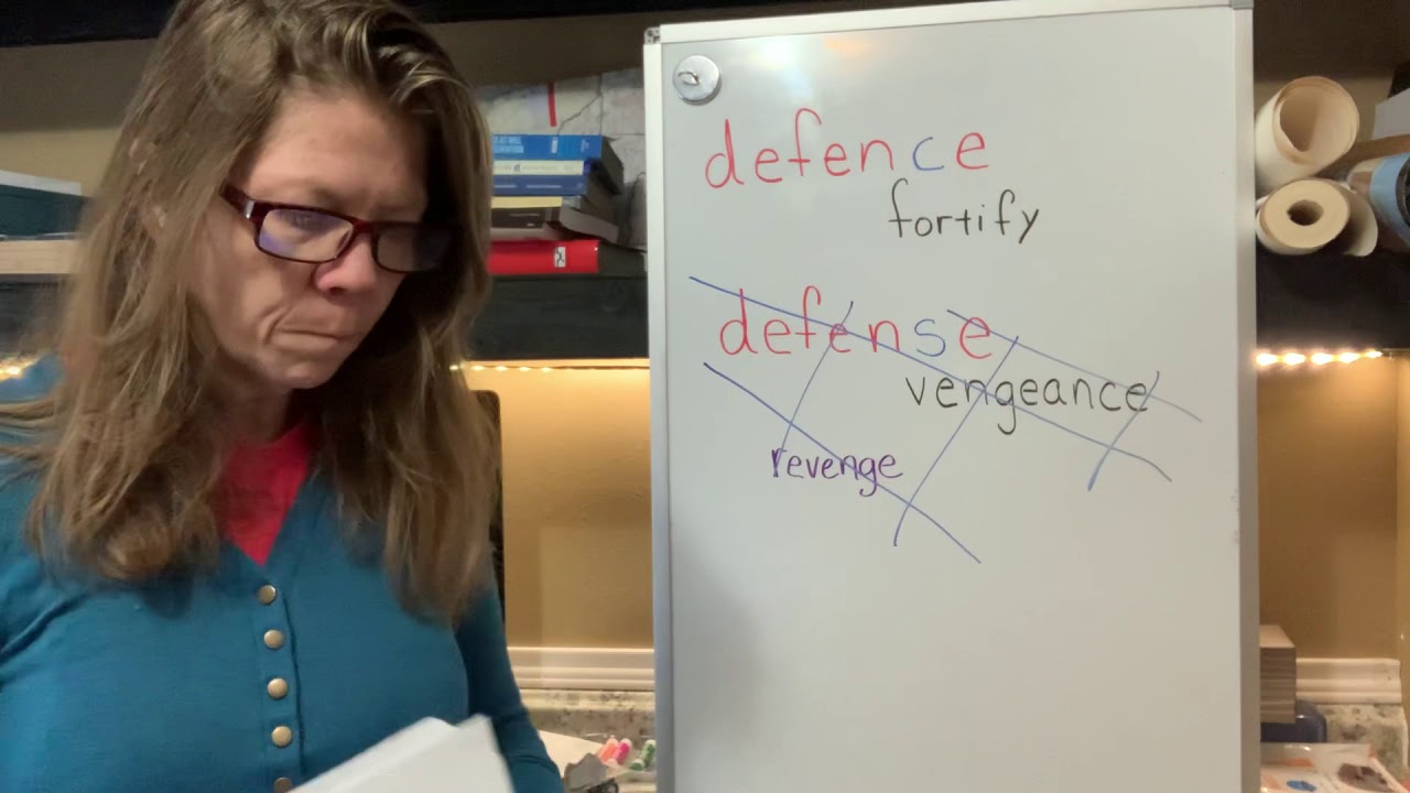 What&rsquo;s in a word? A LOT!! DefenCe  or DefenSe.