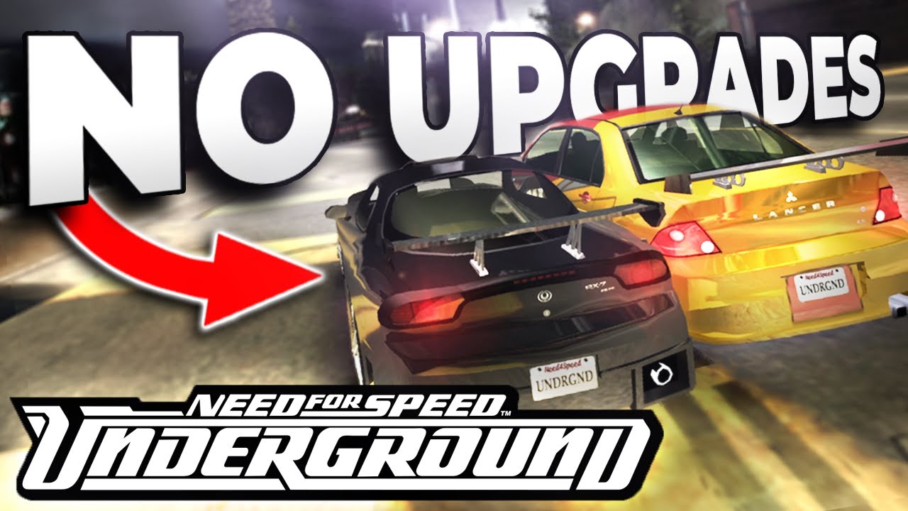 Can You Beat NFS Underground 1 Without Upgrading Any Cars?