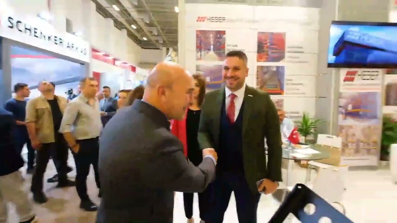 LOGISTECH İZMİR FUARI - HEBER MÜHENDİSLİK RAF SİSTEMLERİ