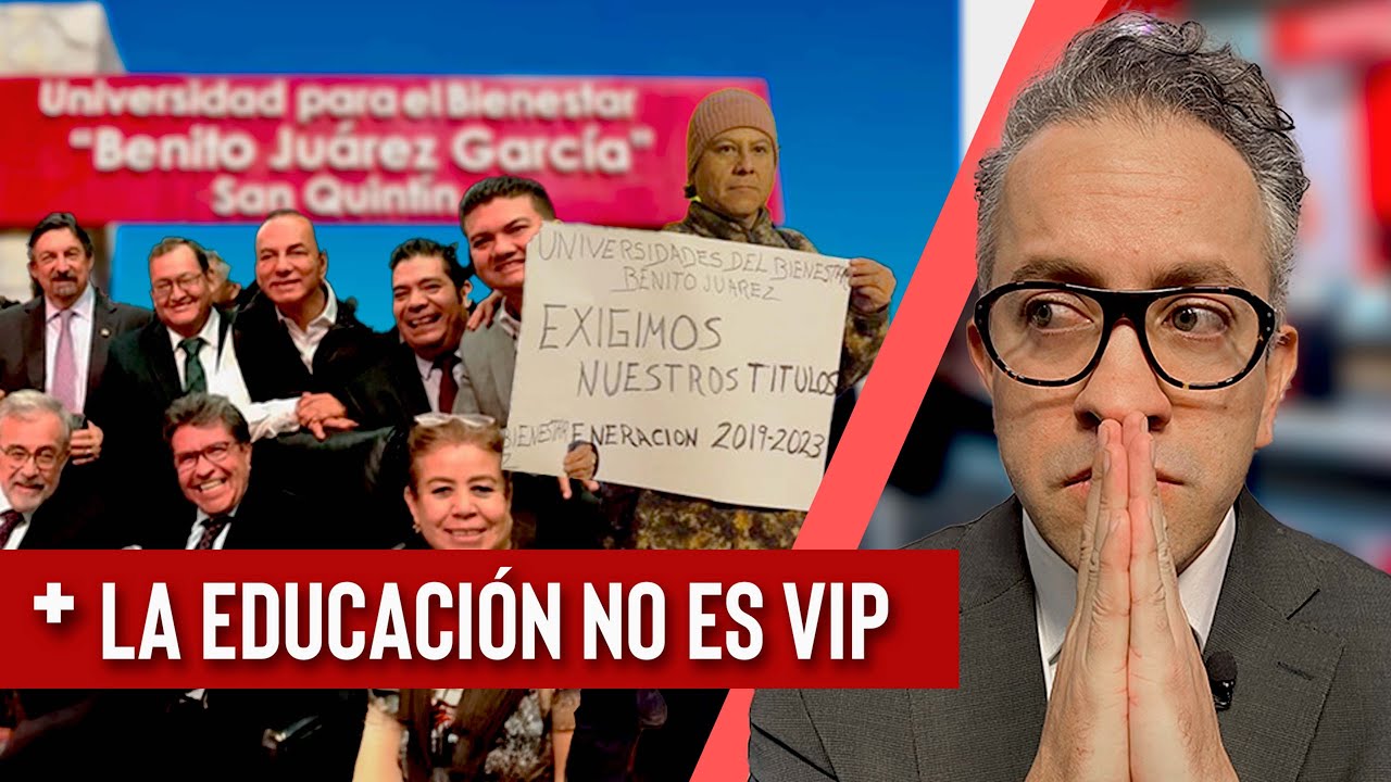 Exigen entrega de Títulos del BIENESTAR | 5.8Mill para DIPLOMADOS de Senadores - EPDLR