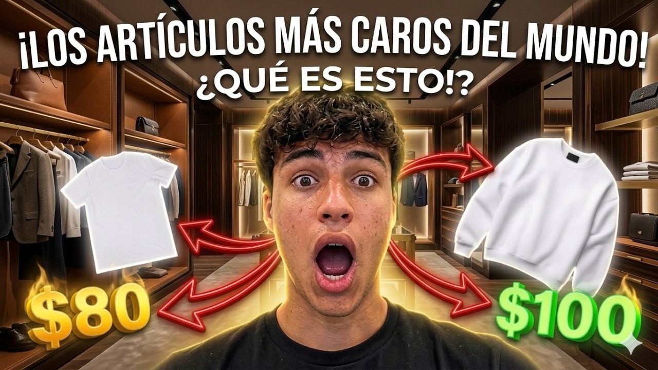 ¿100$ UNA CAMISA? Fui al H&M y Zara más CAROS del MUNDO.. !