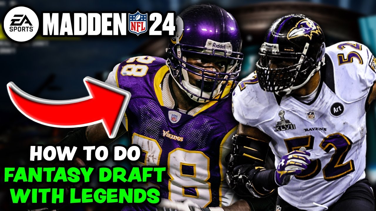 Madden 24 - How To Do A Fantasy Draft With Legends In Franchise Mode