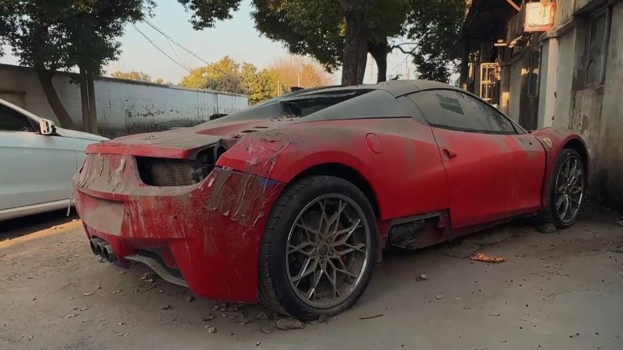 The spectacular resurrection of an abandoned Ferrari 458 &ndash; My supercar dream.