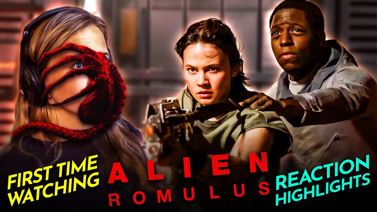 Mia embraces ALIEN ROMULUS (2024) Movie Reaction FIRST TIME WATCHING
