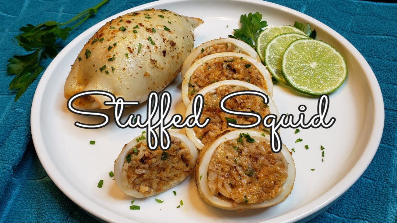 HOW TO MAKE STUFFED SQUID | STUFFED CALAMARI