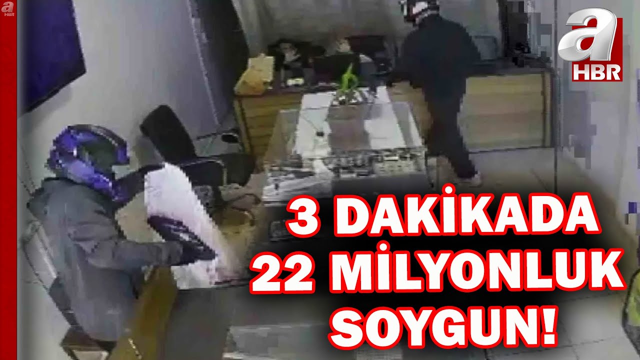 Hatay'da 3 dakikada milyonluk soygun! Soygun anı kamerada... | A Haber