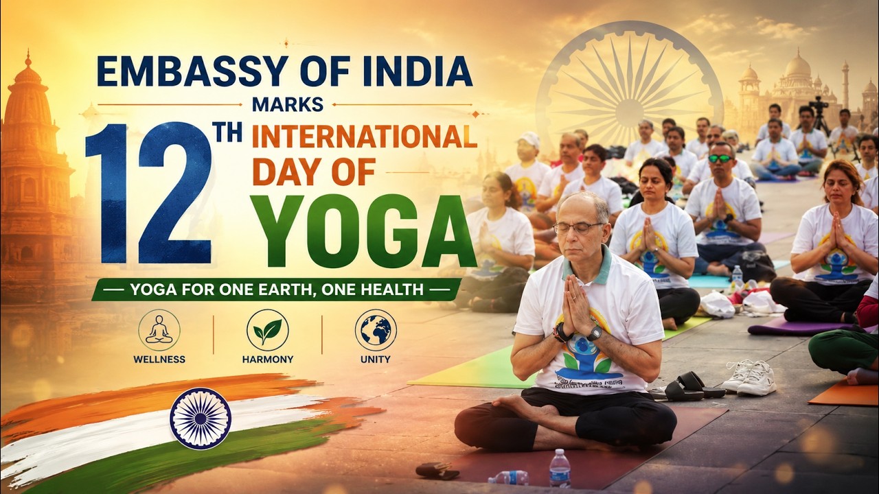 Hundreds of yoga enthusiasts at Lincoln Memorial in Washington D.C | India Abroad&reg;