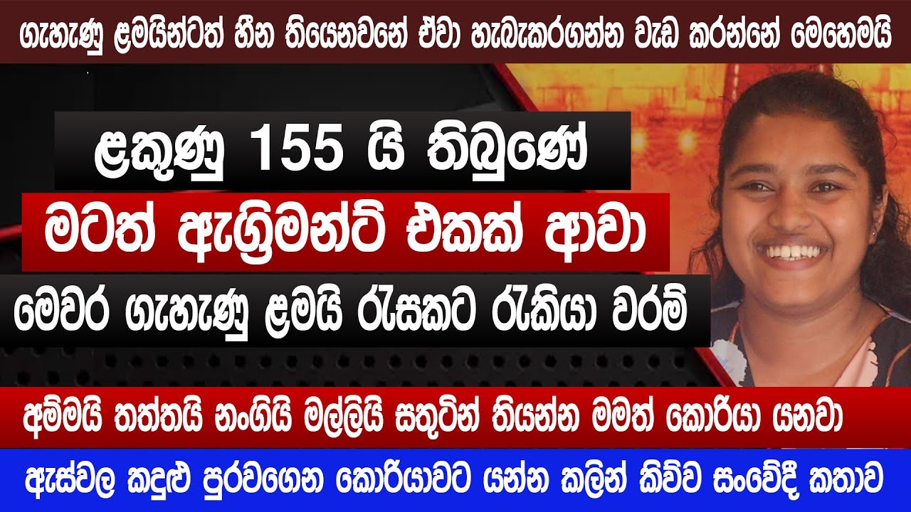 කොරියාවේ මට ලැබුණු Job එක | Girls Work In Korea | korean exam 2023 |Srilanka to south korea |Sinhala