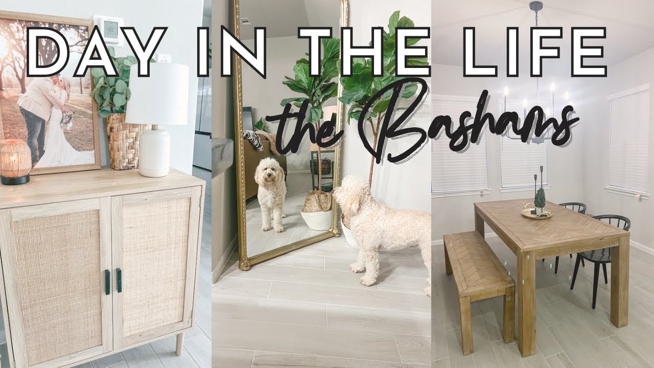 DAY IN THE LIFE | moving | unpacking | new light fixtures | DIY house projects
