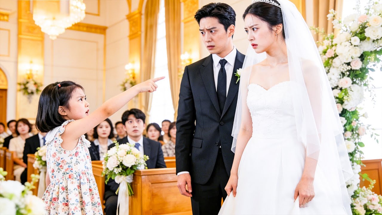 At the wedding, the 6-year-old exposed the mistress's secret, leaving the husband regretful!