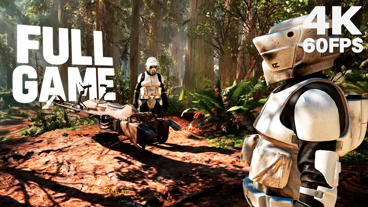 Star Wars Battlefront (2015) Full Game Walkthrough | Realistic ULTRA Graphics Gameplay [4K 60FPS]