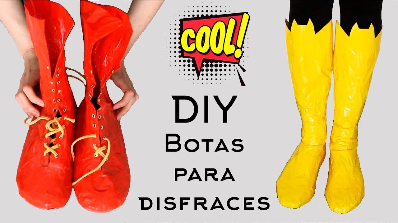🦸‍♀️👢Cómo hacer BOTAS de SUPERHÉROES I Craftabulous