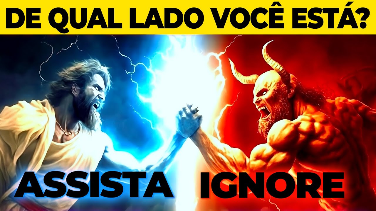 JESUS está LUTANDO contra o INIMIGO para SALVAR VOCÊ!