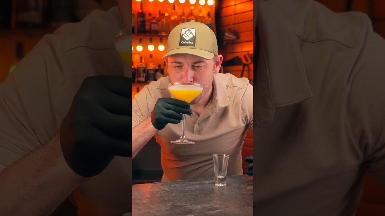 Cum să bei cocktail 🍹 Porn Star Martini?! #cocktail #drink