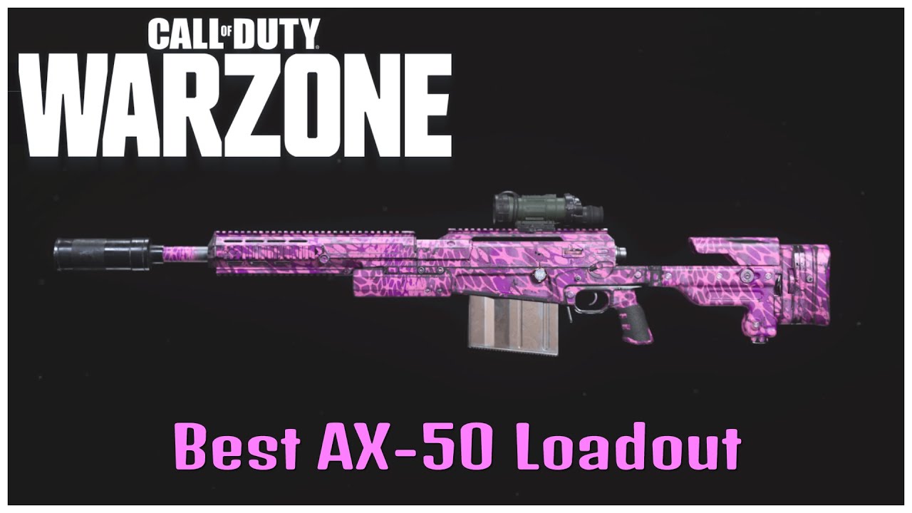 BEST AX-50 LOADOUT TO USE IN WARZONE! (Call Of Duty: Modern Warfare)