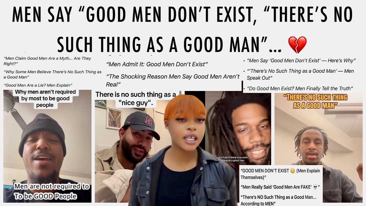 MEN SAY GOOD MEN DON’T EXIST  “THERE’S NO SUCH THING AS A GOOD MAN 🤯😳🚩this has Crush every woman