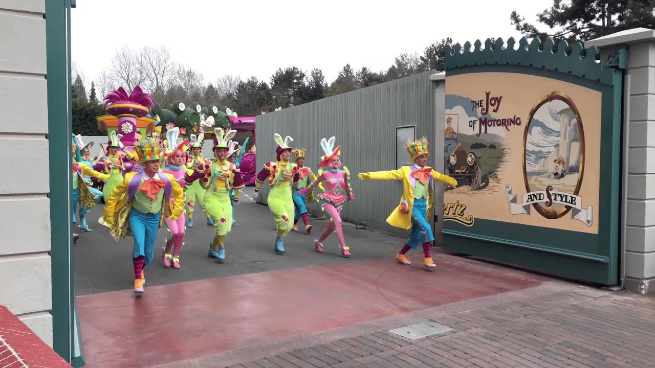 ディズニーランドパリ イースターショー Le petit train du Printemps de Minnie Minnie’s Little Spring Train