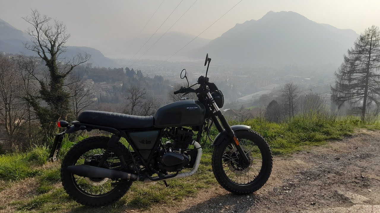 Brixton 125 off road test