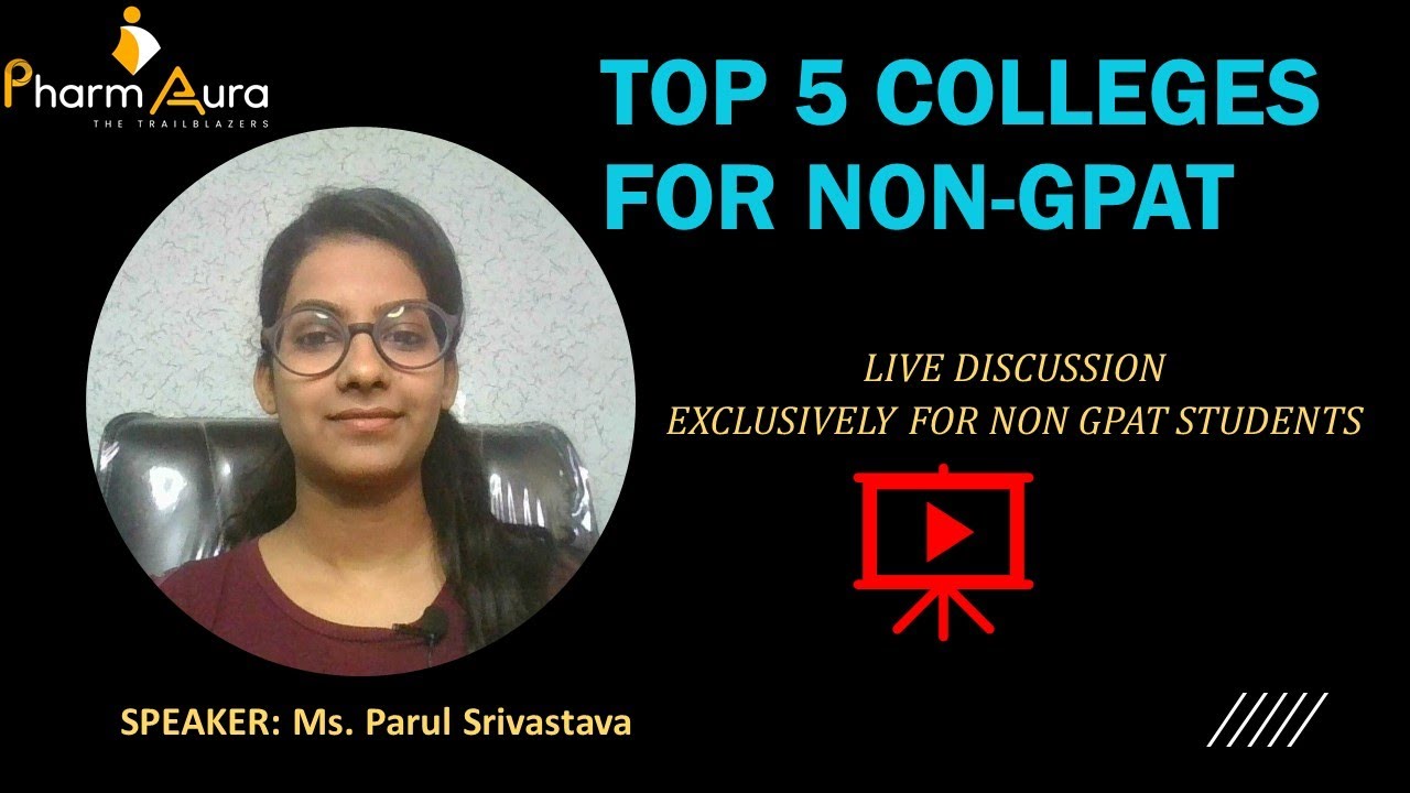 Top 5 Colleges without GPAT I Colleges for NON GPAT students I BITS PILANI I JAMIA HAMDARD I MANIPAL