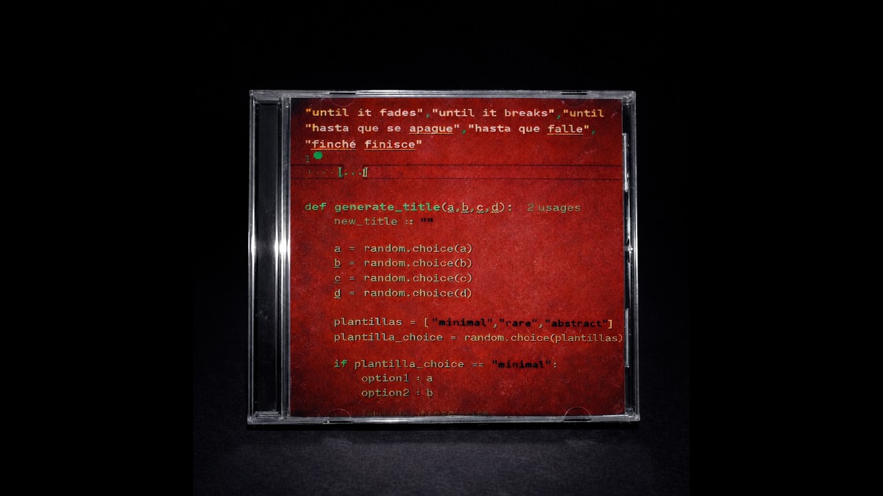 red screen