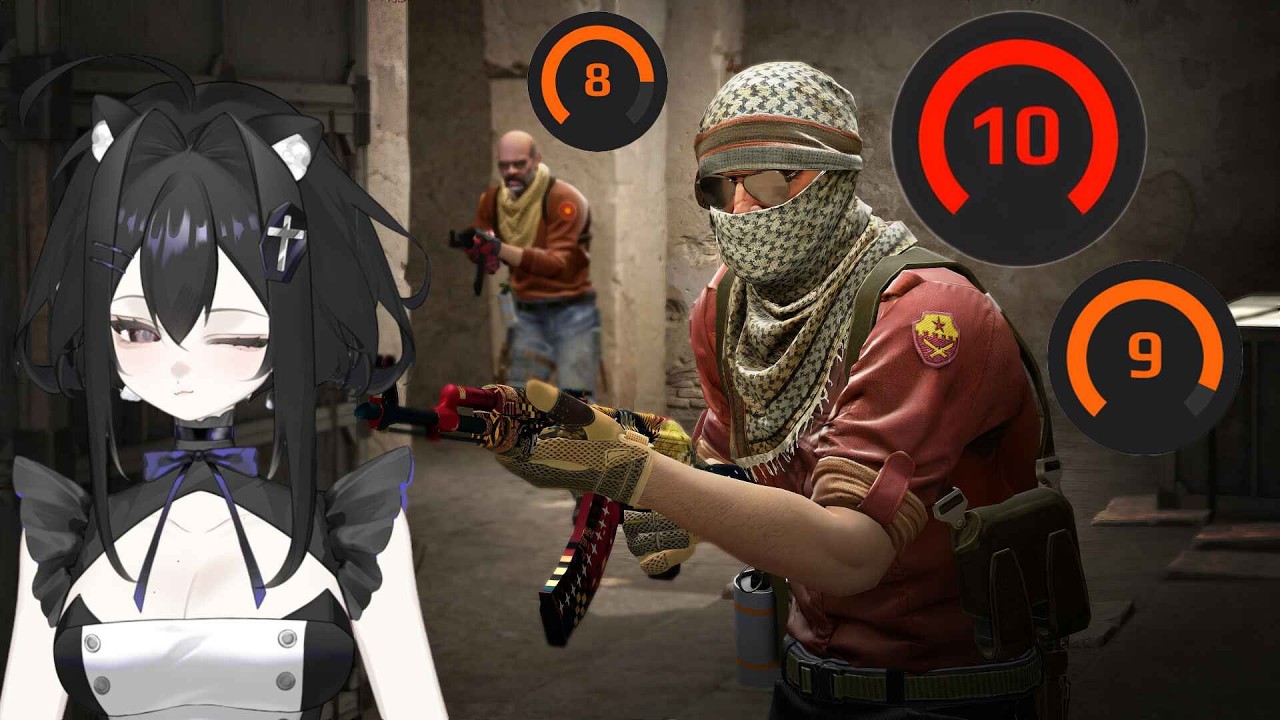 【Cs2】Trầm cảm rank faceit ban đêm với min