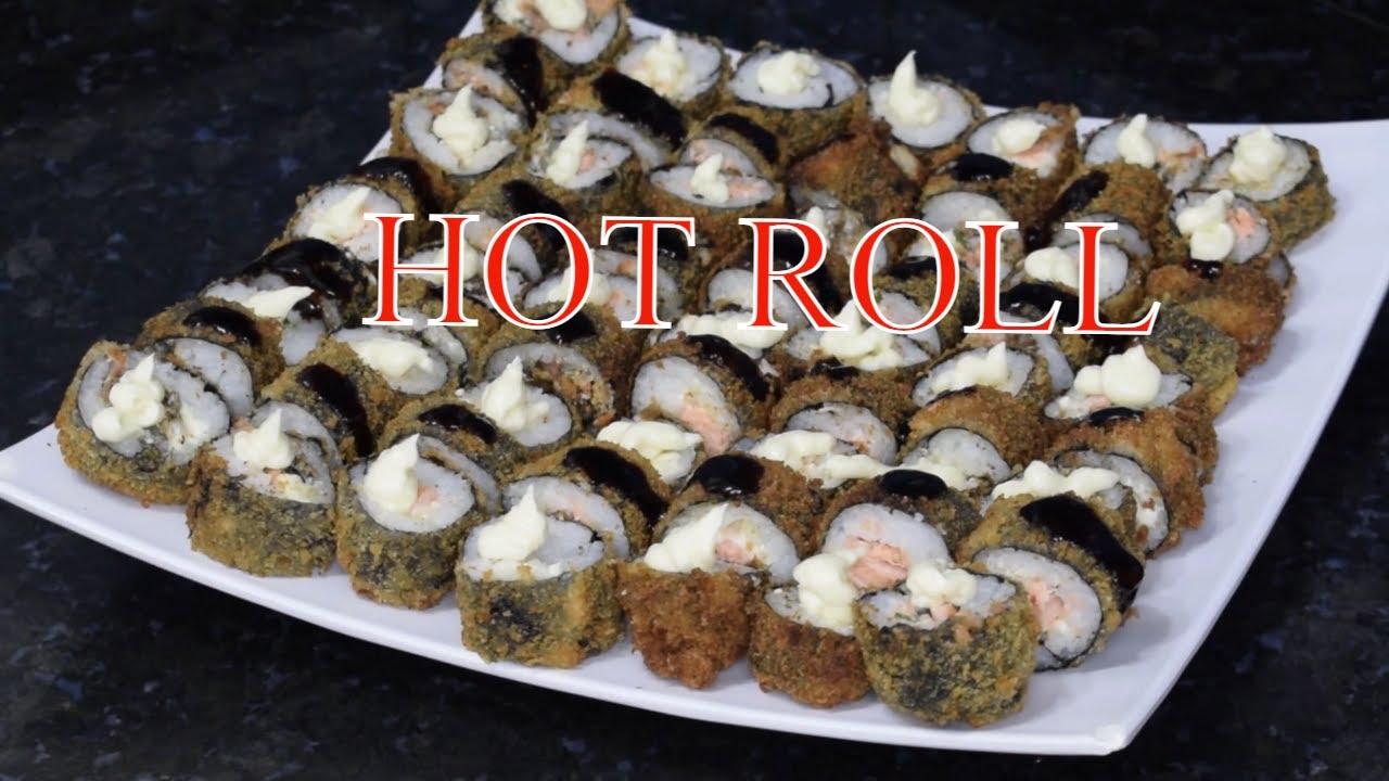 Aprenda fazer o melhor Hot Roll| passo a passo | #sushifrito| receita deliciosa