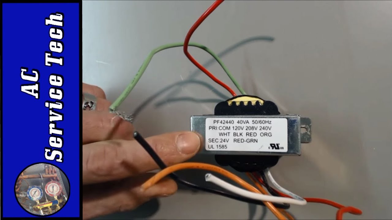 Какой трансформатор HVAC 24 В можно использовать для замены практически в любом блоке! Трансформа...