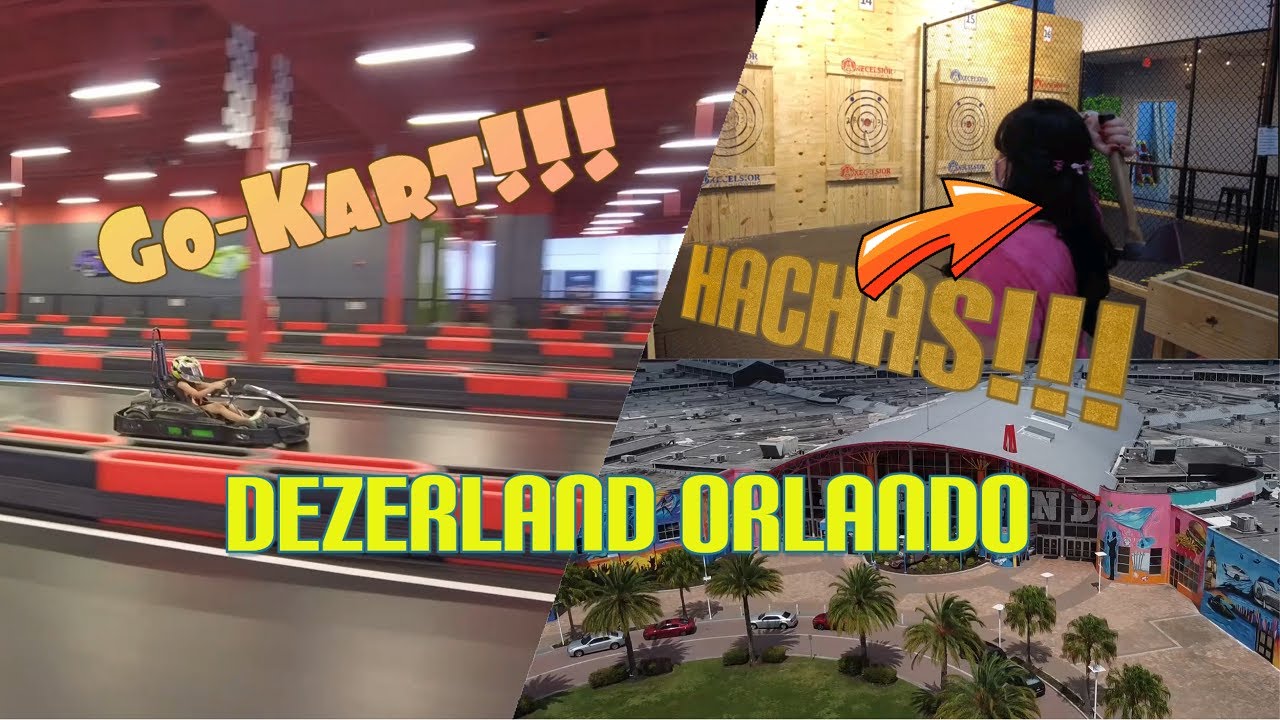 Парк Дезерленд в Орландо. Крупнейший крытый парк во Флориде!