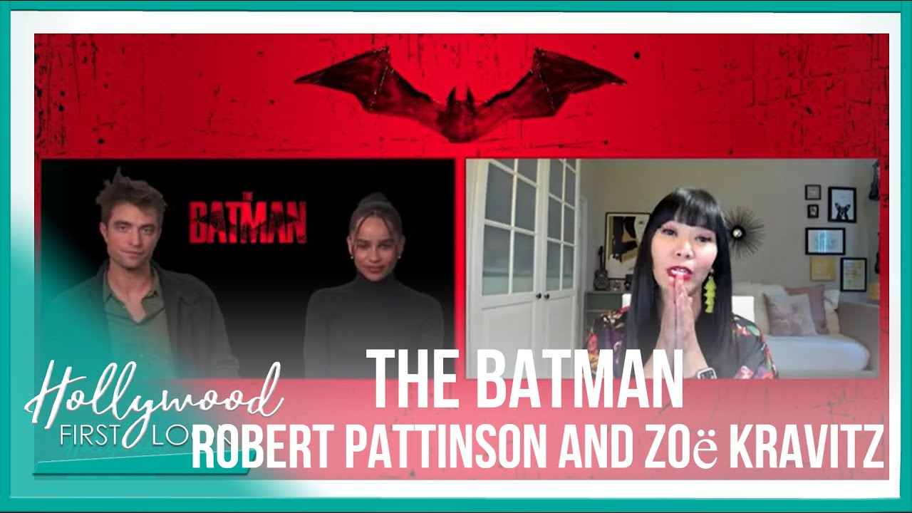 THE BATMAN (2022) | Robert Pattinson and Zoë Kravitz about bucket list roles, and the new Bat-suit