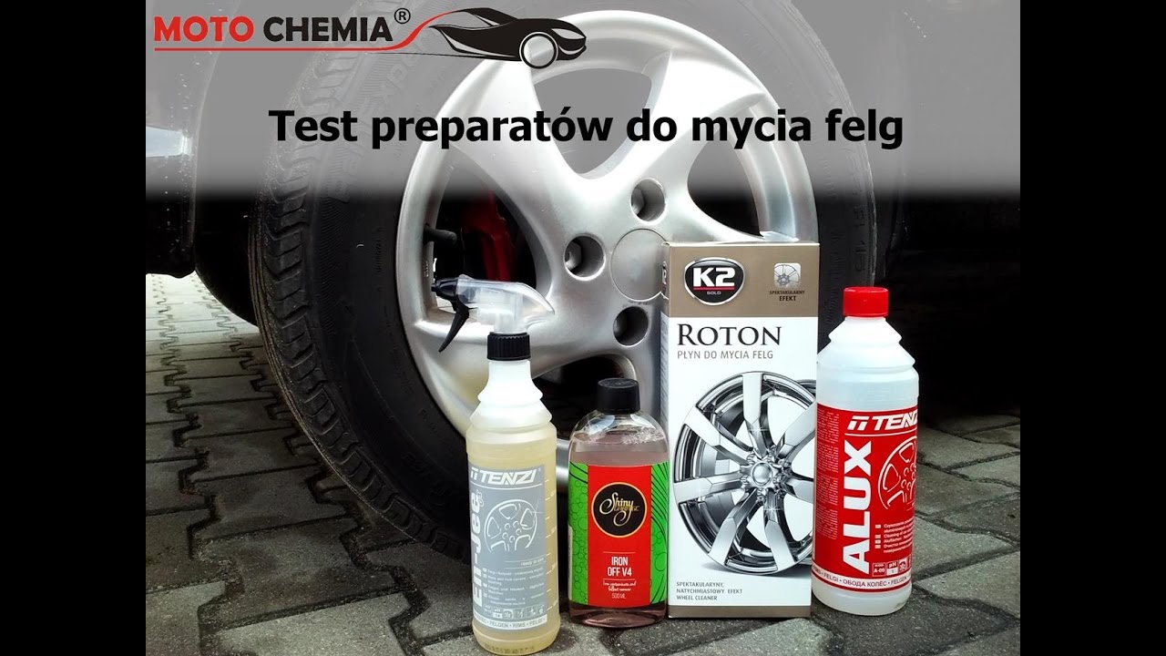 Płyn do mycia alufelg - test porównawczy