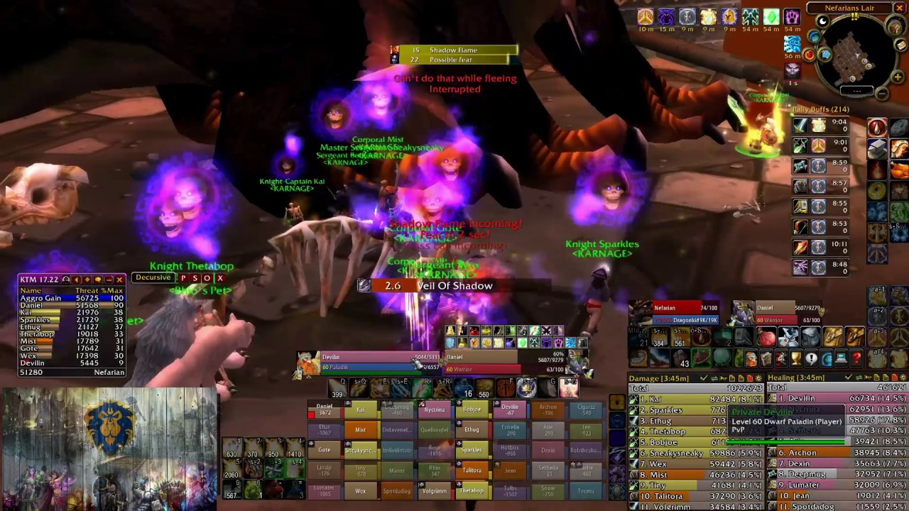 Nostralia Vanilla WoW - KARNAGE vs Nefarian