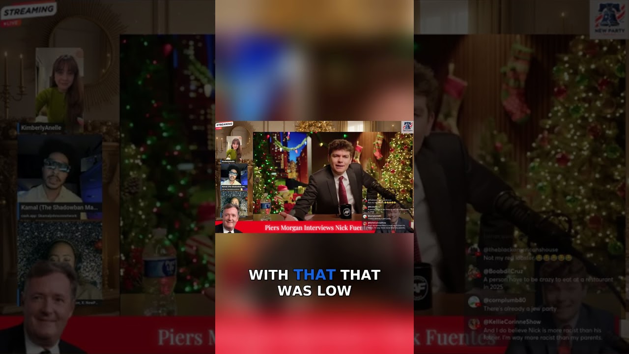 Nick Fuentes Defends His Father: A Heated Exchange