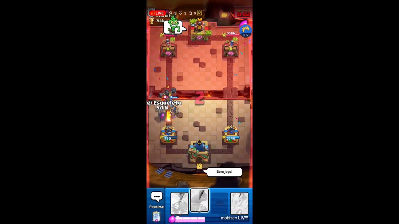 Live até ao topo no Clash Royale