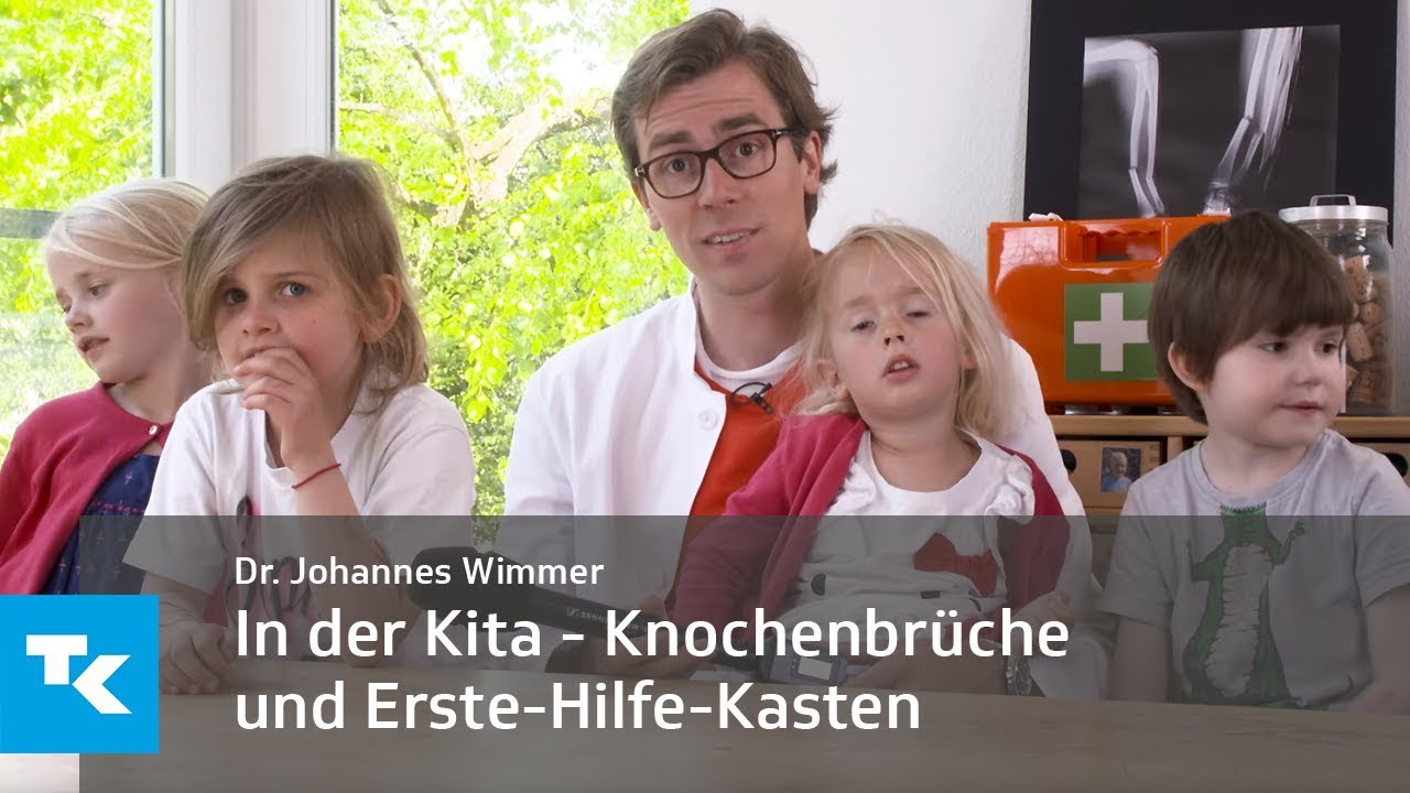 Erste Hilfe in der Kita - Knochenbr&uuml;che & Erste-Hilfe-Kasten Dr. Johannes Wimmer