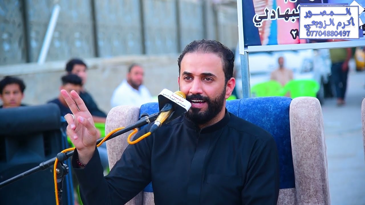 ملا حيدر الربيعي نعي بحق الاب والاخ _ مجلس عزاء الشيخ المجاهد المرحوم  فيصل صدام ابو حيدر البهادلي