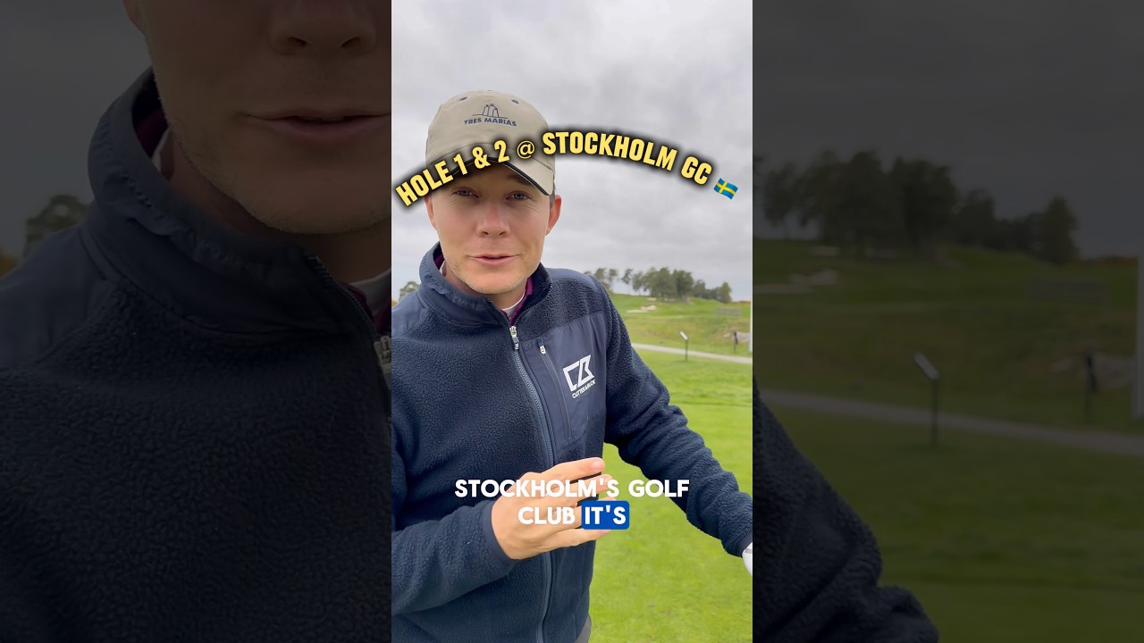 Fall Golf Stockholm GC 🇸🇪 #golf #golflife #golfshorts