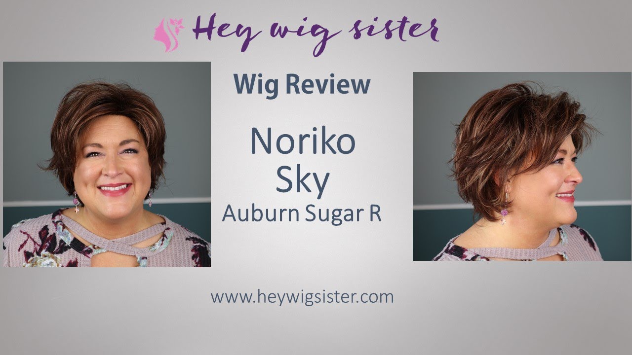 Noriko Sky Auburn Sugar R | WIG REVIEW | basic cap, short, layered, spiky, shaggy, SUPER CUTE!!