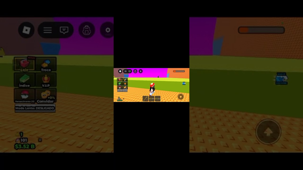 Jogando Tsunami de brainrot pela primeira vez! #roblox #brainrot #tsunami 