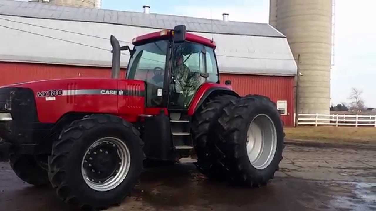 Goffard's Oak Lawn Dairy Auction - Case-IH MX180 MAGNUM