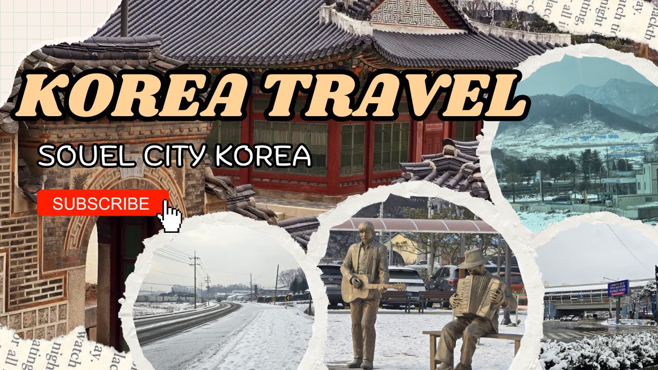 Snowy Day In Korea|#trend #travel #seoulbeauty #asiancountry #seoulview #nature #visitingkorea #asmr