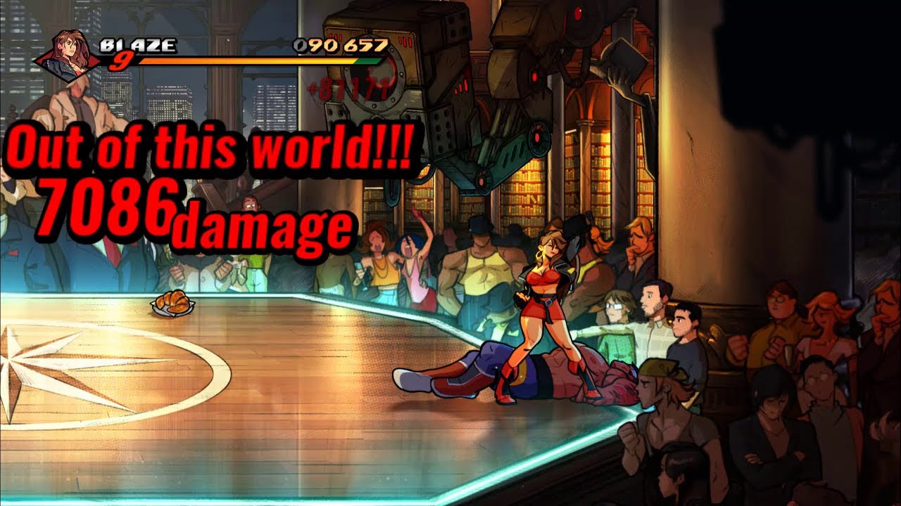 Streets of Rage 4 - Blaze, Stage 9+ [Mania, S, Perfect & Full combo, 121k - PB]