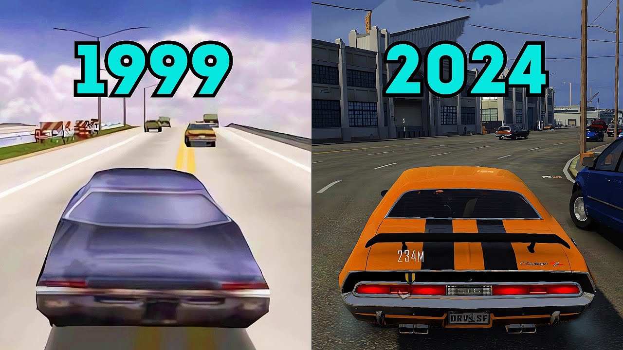 La evoluci&oacute;n de los juegos de DRIVER [1999-2024]