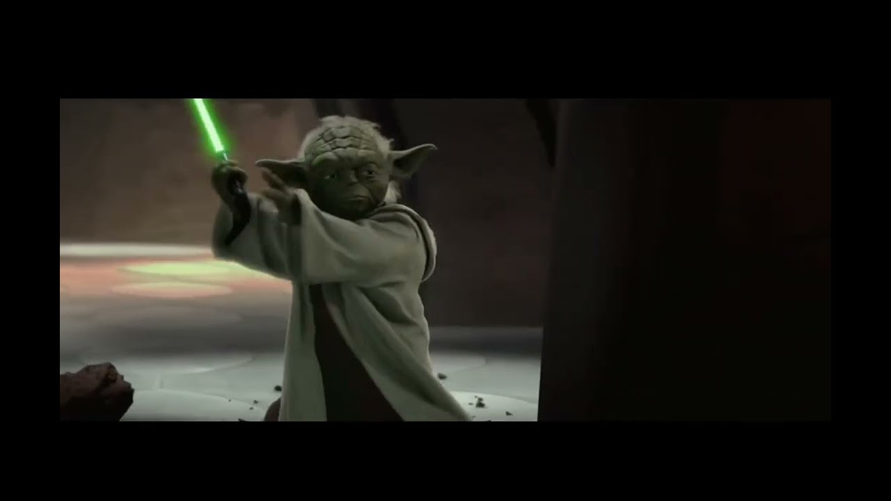 Yoda vs Dooku (RESCORE) - Attack of the Clones
